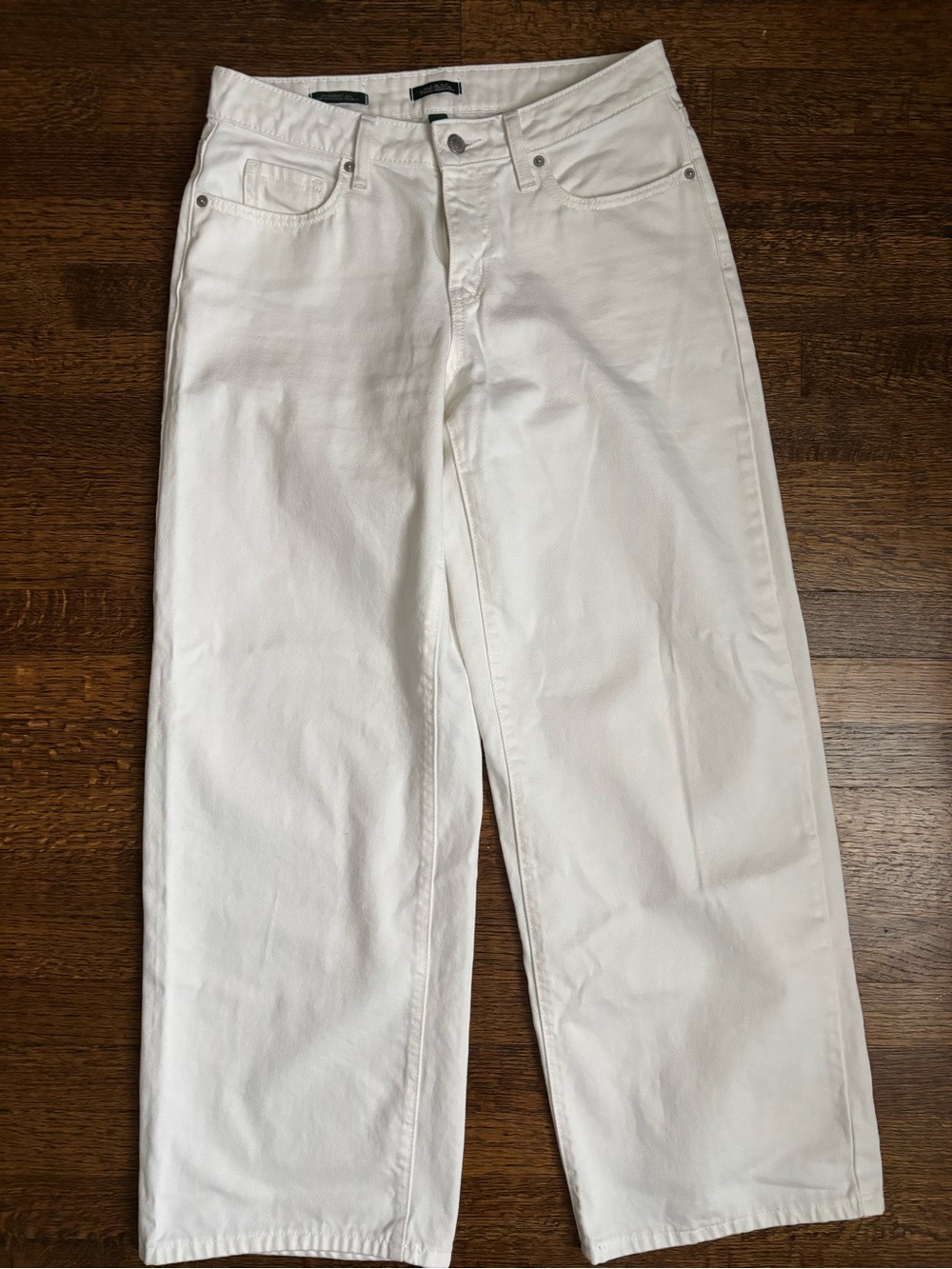 Wild fable low rise baggy jeans White